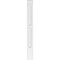Ekena Millwork Two Equal Raised Panel PVC Pilaster w/Decorative Capital & Base, 9"W x 90"H x 2"P PILP09X090DRP02-2 - alternate 5